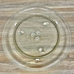 12.5-inch Glass Turntable Tray w/Turntable Ring from GE Microwave